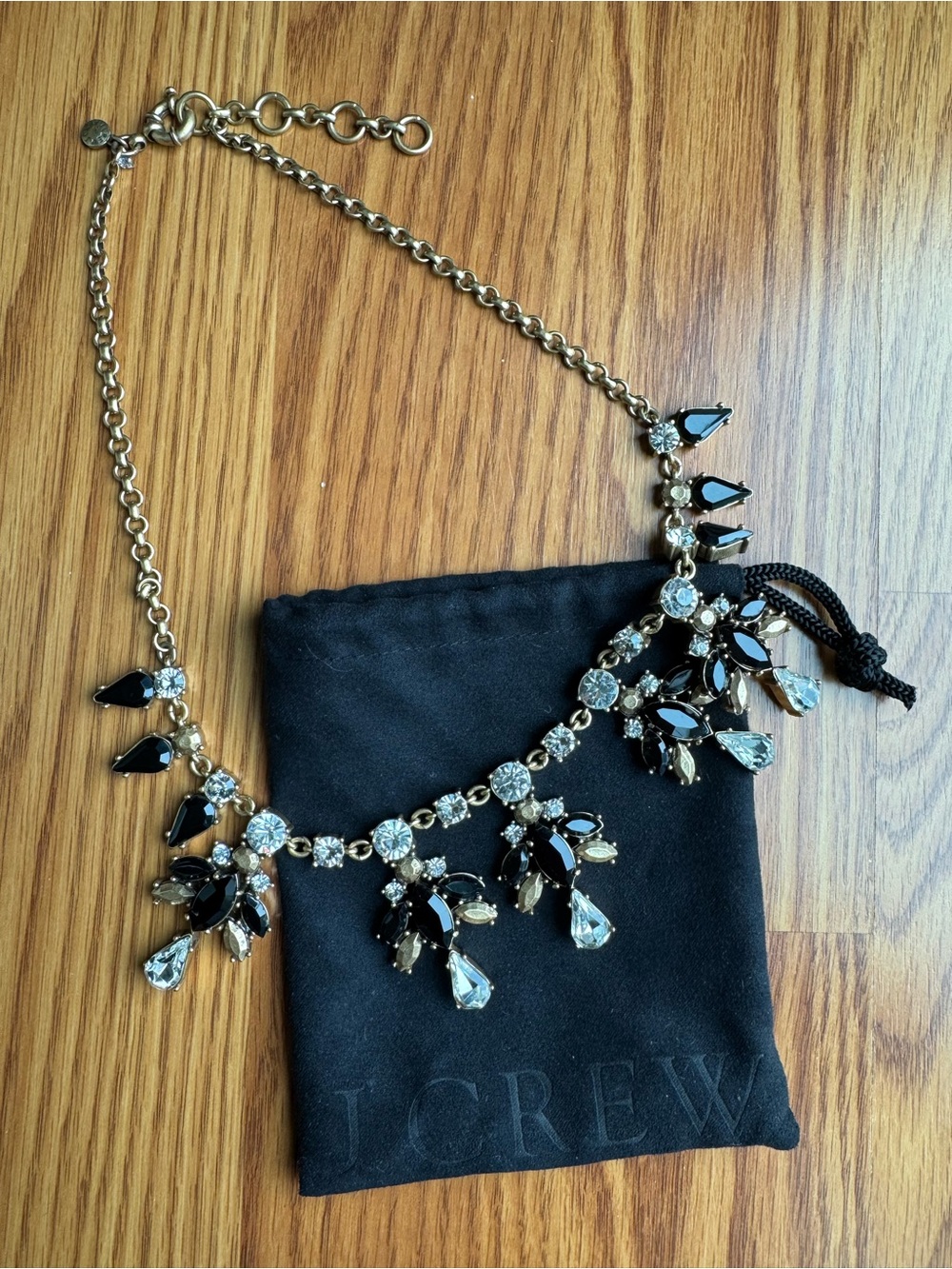 J. Crew Art Deco Statement Necklace